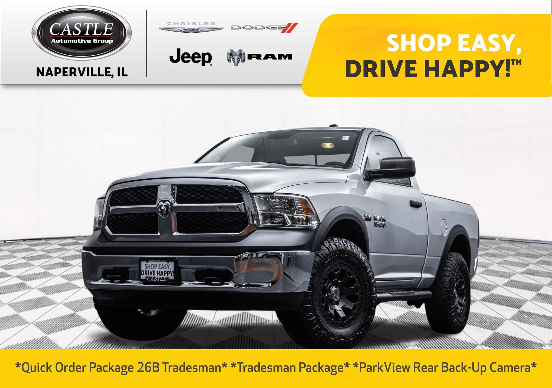 Used 2016 RAM 1500 Tradesman w/ Power & Remote Entry Group