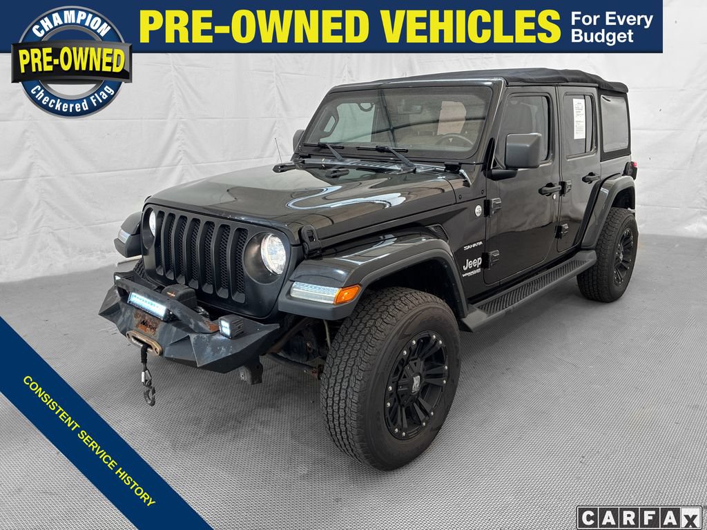 Used 2018 Jeep Wrangler Unlimited Sahara