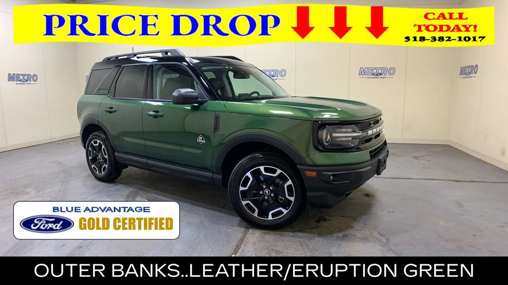 Certified 2023 Ford Bronco Sport Outer Banks