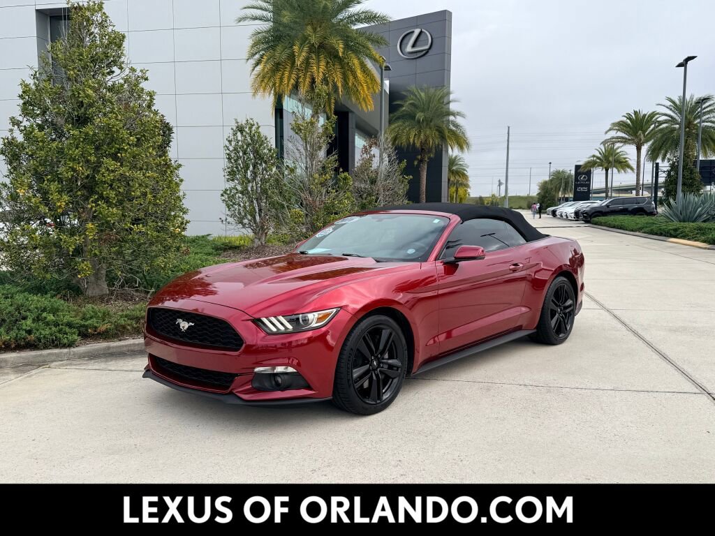 1966 Ford Mustang Convertible in Candy Apple Red, image size:1024x768
