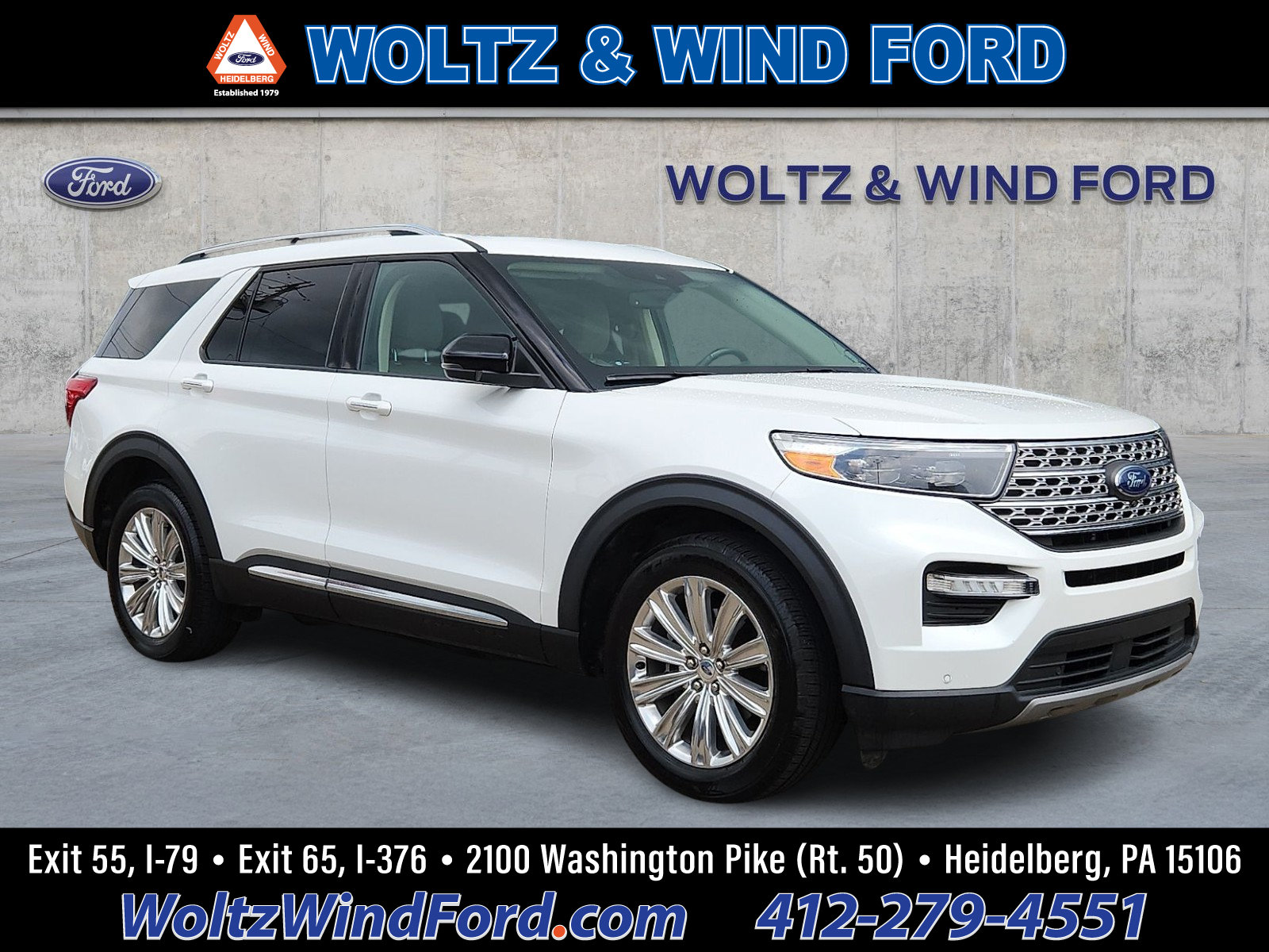 Used 2021 Ford Explorer Limited w/ Equipment Group 301A
