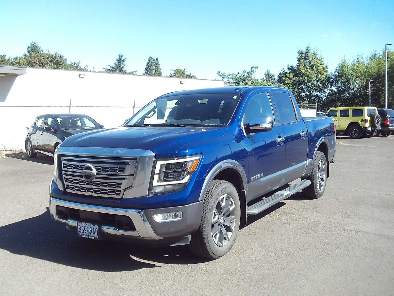 Used 2021 Nissan Titan Platinum Reserve w/ Moonroof Package
