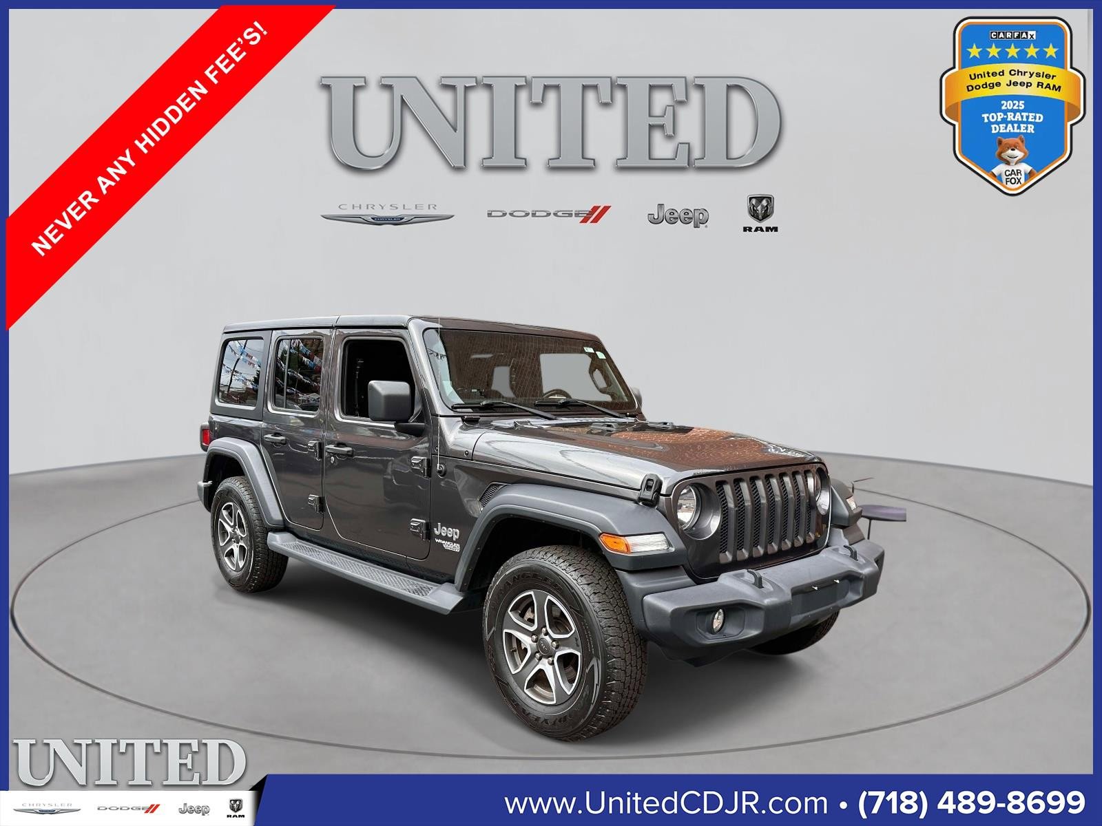 Used 2020 Jeep Wrangler Unlimited Sport S