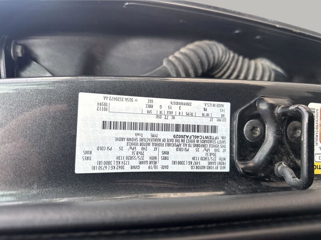 2020 Ford F150 Platinum