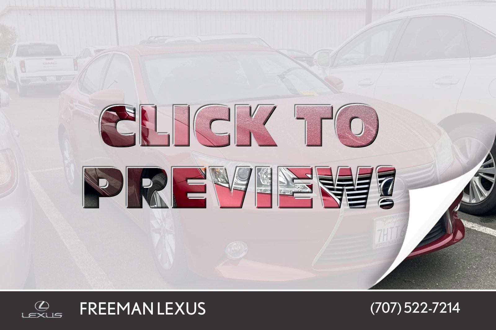 Used 2015 Lexus ES 300h w/ Premium Package w/Bamboo Trim