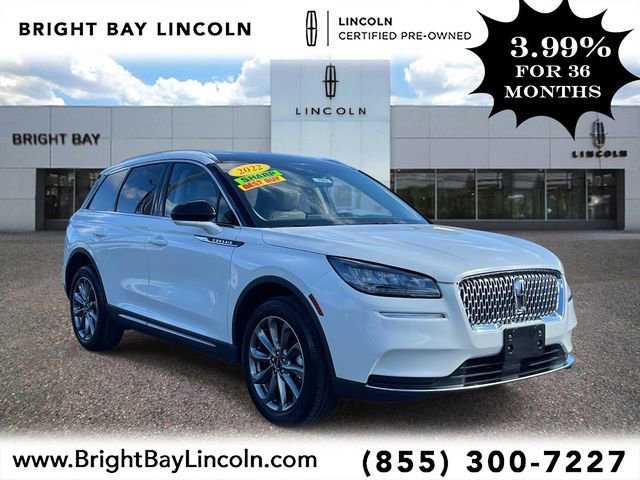 Certified 2022 Lincoln Corsair AWD w/ Premium Package