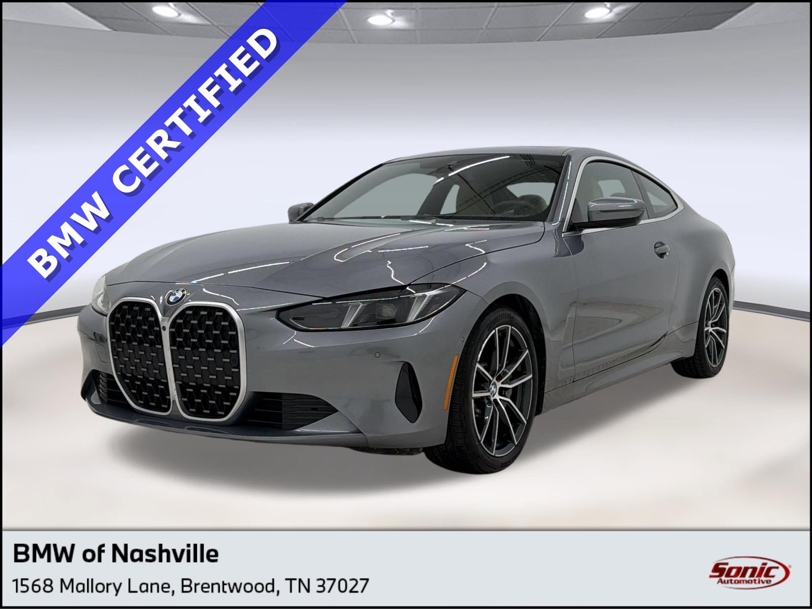 Certified 2025 BMW 430i Coupe w/ Convenience Package