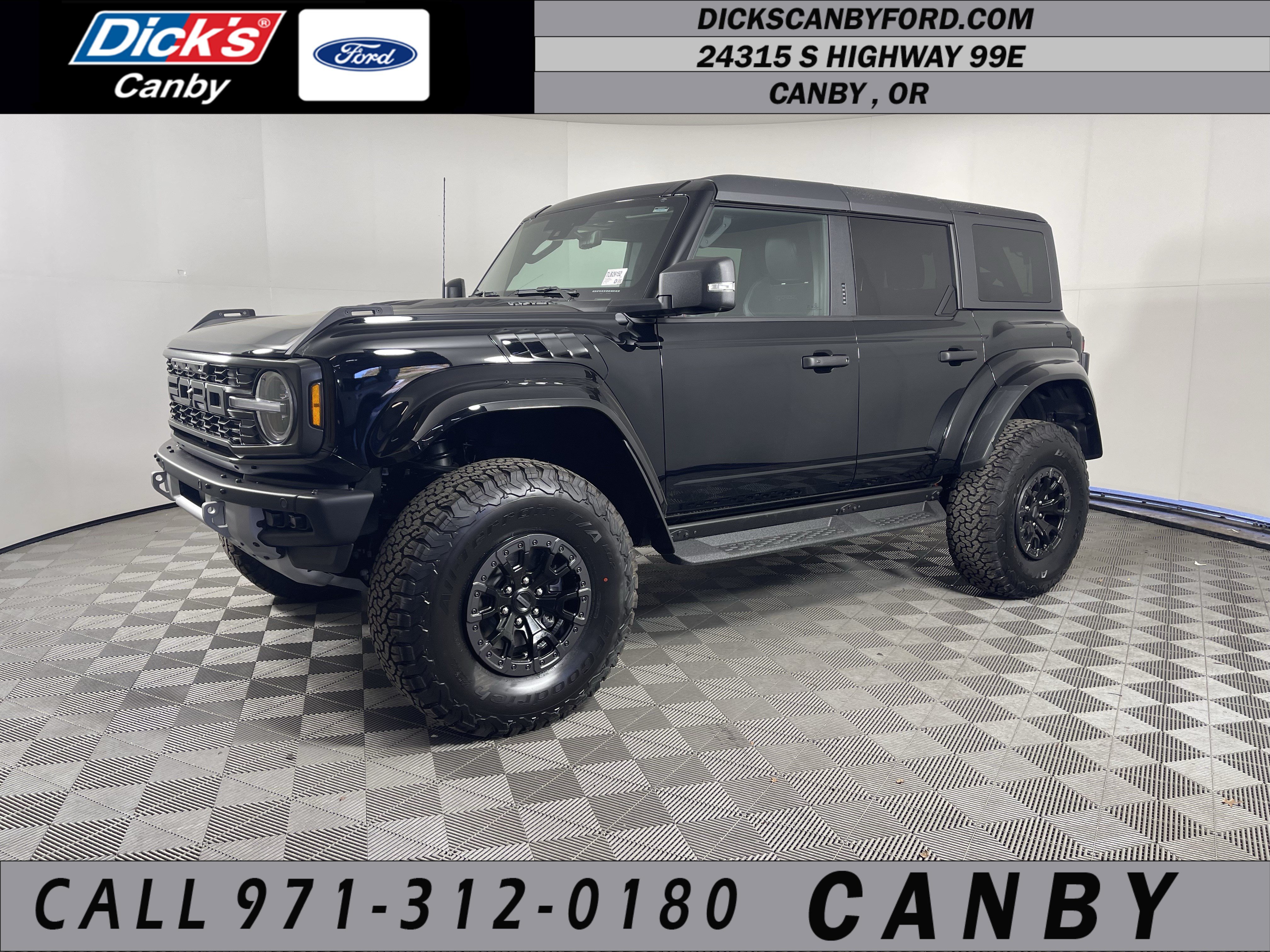 New 2026 Ford Bronco Raptor w/ Interior Carbon Fiber Pack