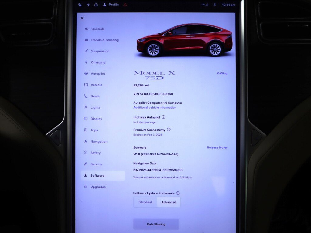 2016 Tesla Model X 75D