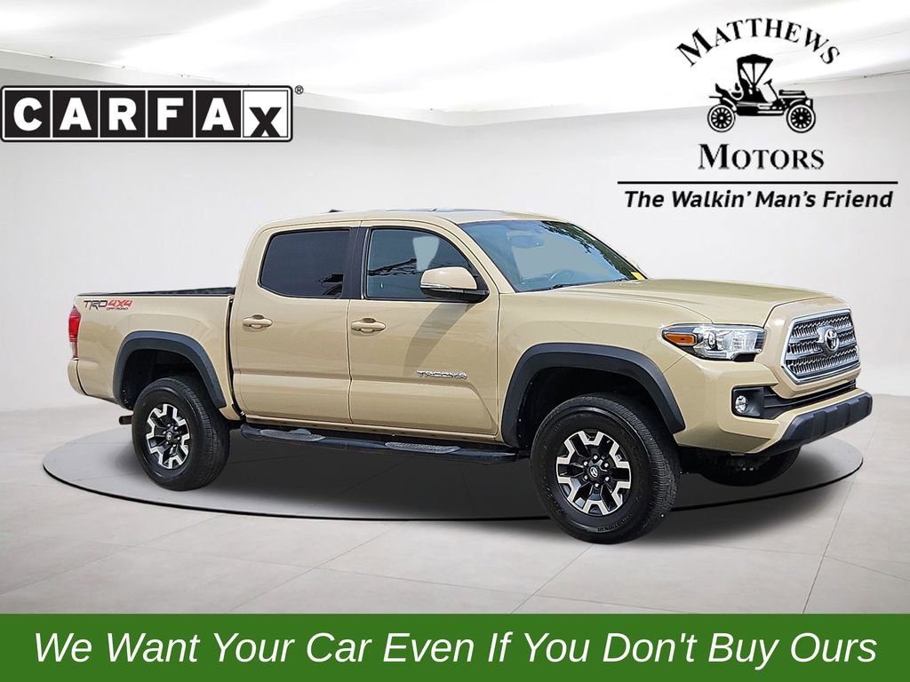 Used 2016 Toyota Tacoma TRD Off-Road w/ Premium & Technology Package
