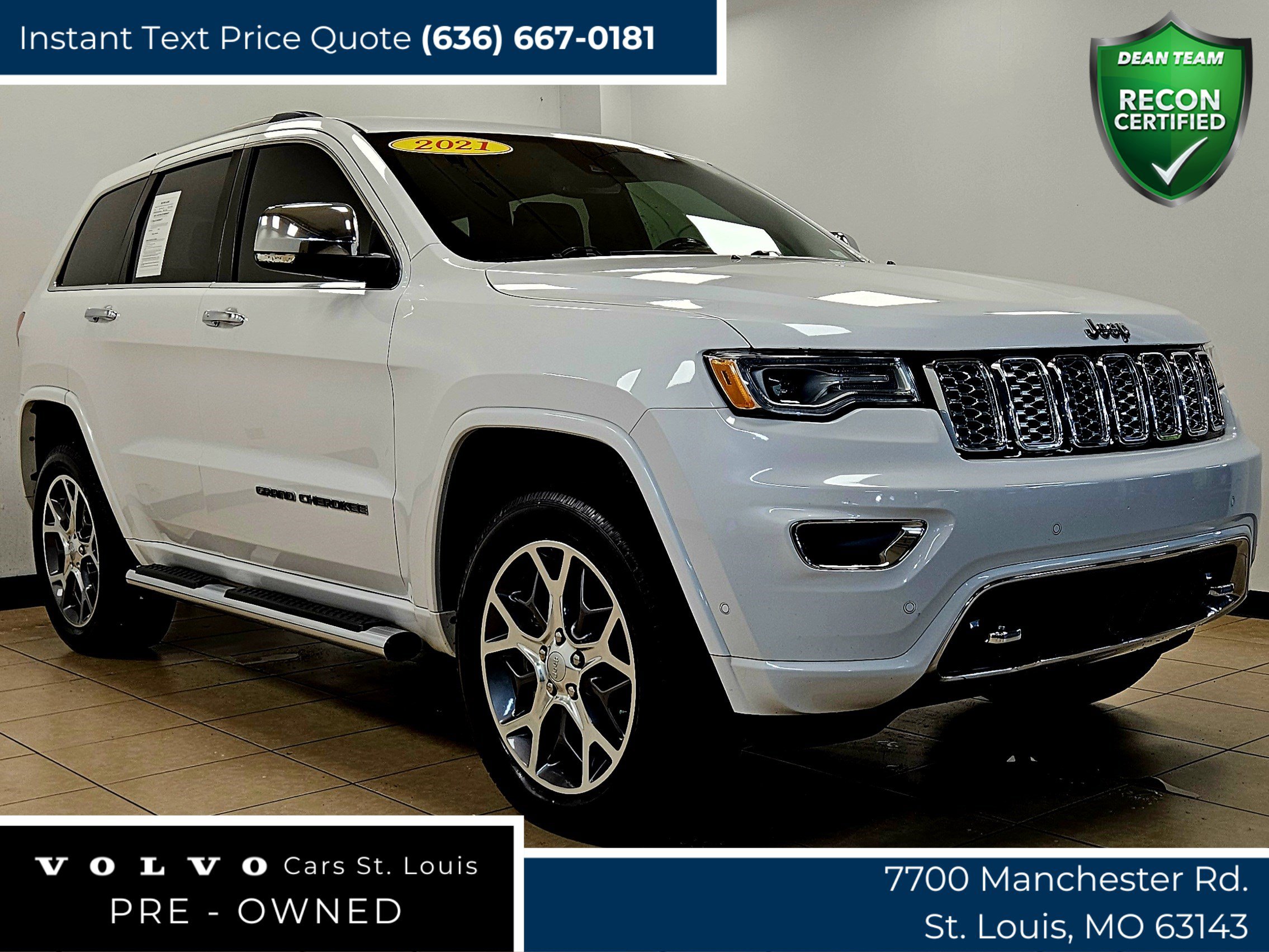 Used 2021 Jeep Grand Cherokee Overland