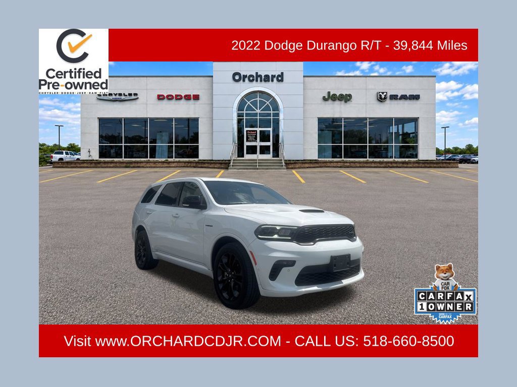 Used 2022 Dodge Durango R/T w/ Blacktop Package