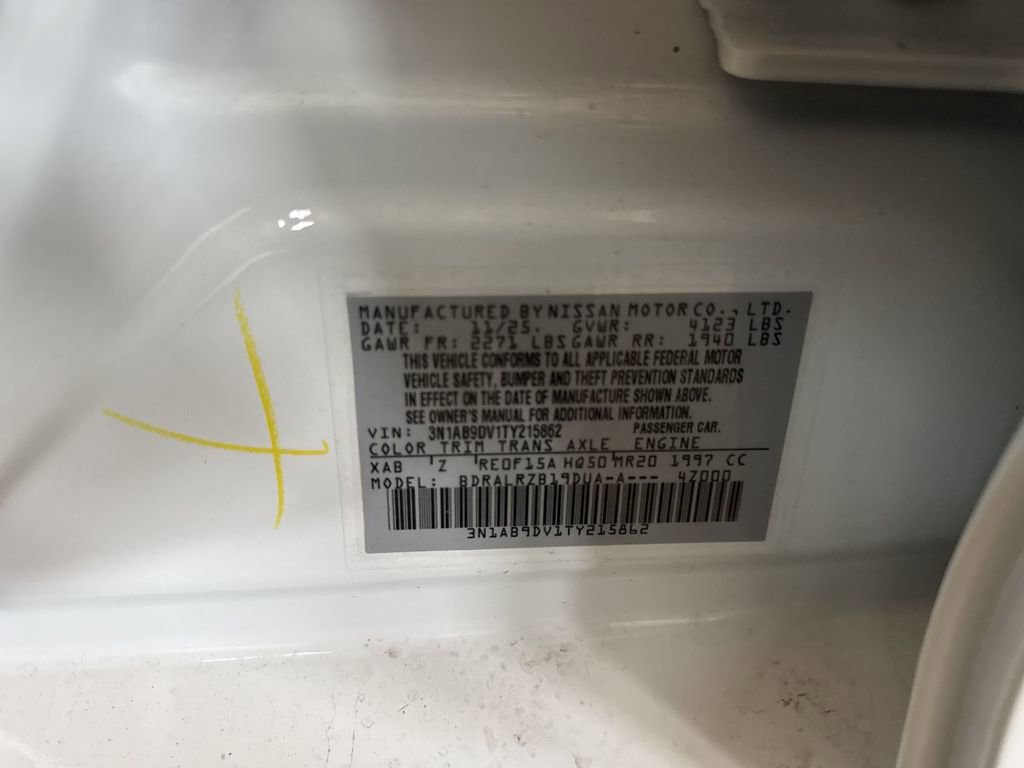 2026 Nissan Sentra SR