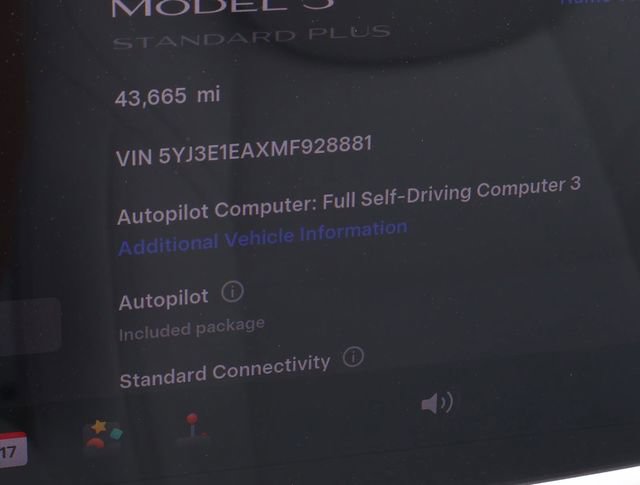 2021 Tesla Model 3 Standard Range Plus