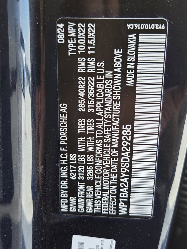 2025 Porsche Cayenne Coupe