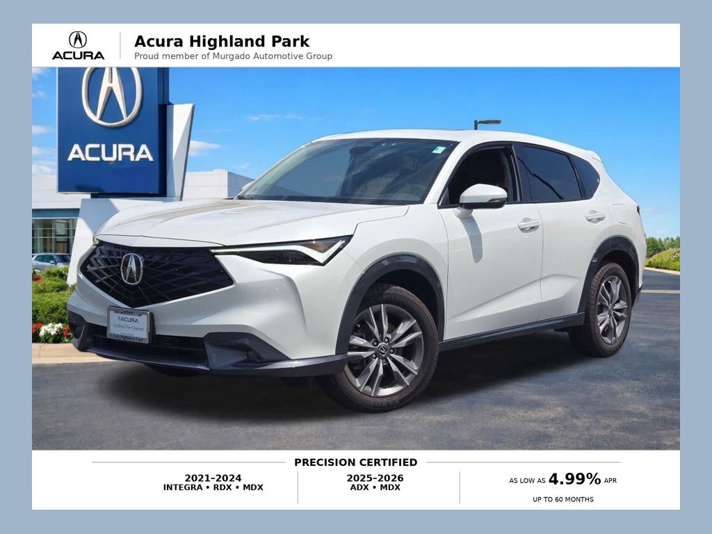 Certified 2025 Acura ADX AWD