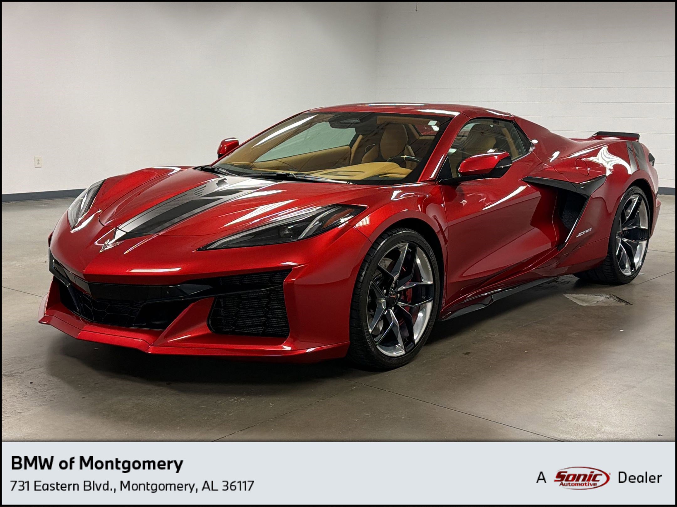 Used 2025 Chevrolet Corvette Z06 w/ Chrome Exterior Badge Package