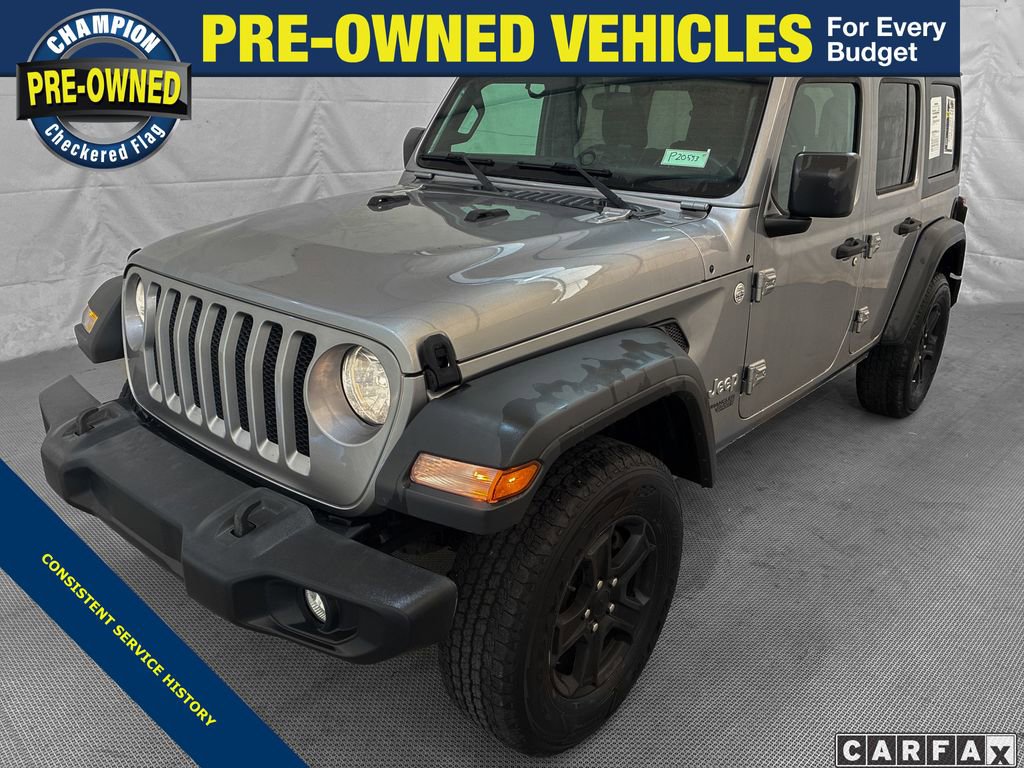 Used 2018 Jeep Wrangler Unlimited Sport S