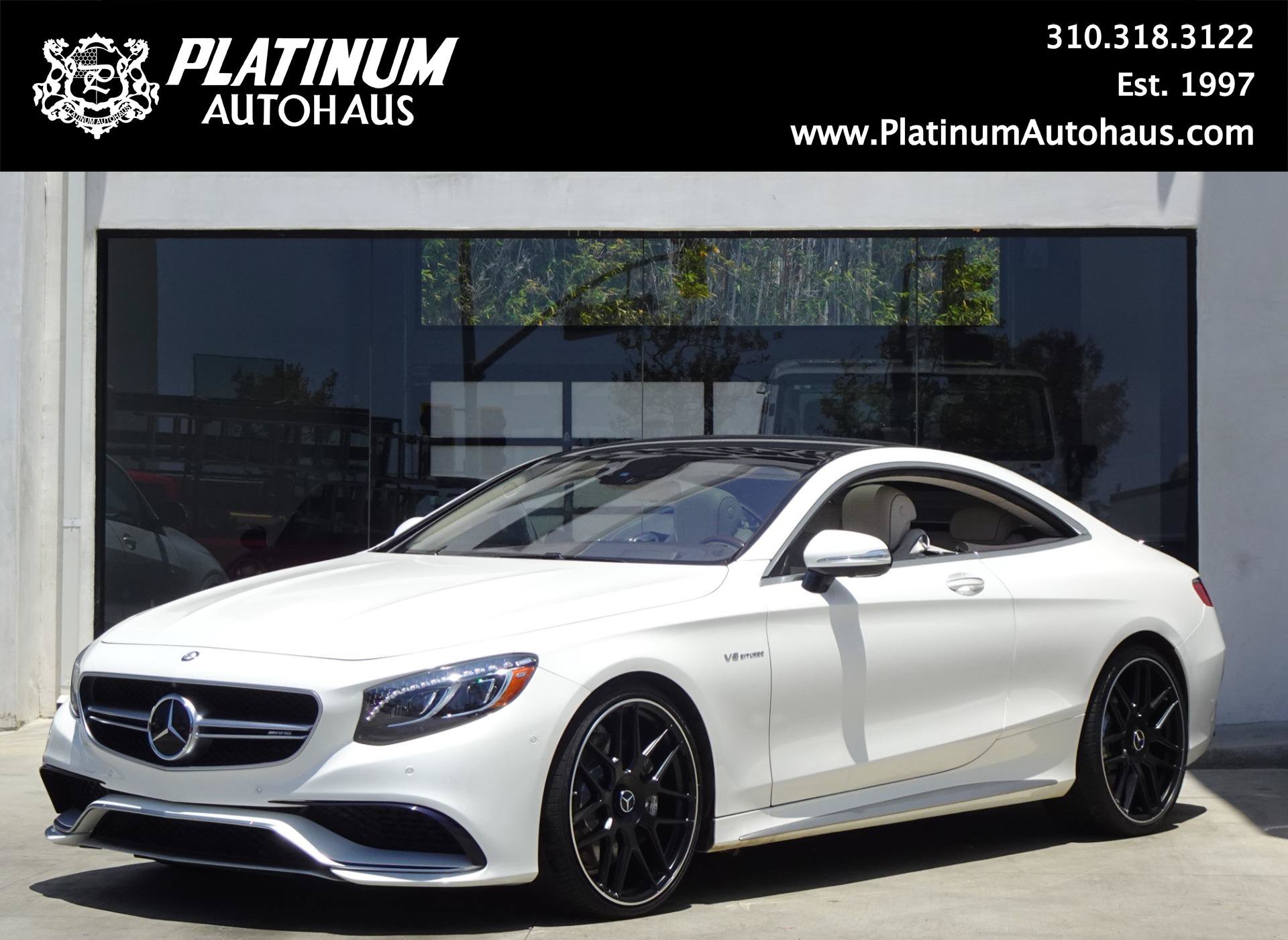 Used 2017 Mercedes-Benz S 63 AMG 4MATIC Coupe w/ Driver Assistance Package