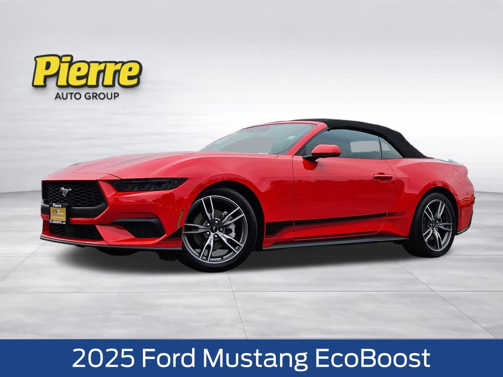 Certified 2025 Ford Mustang Convertible w/ Wheel & Stripe Package