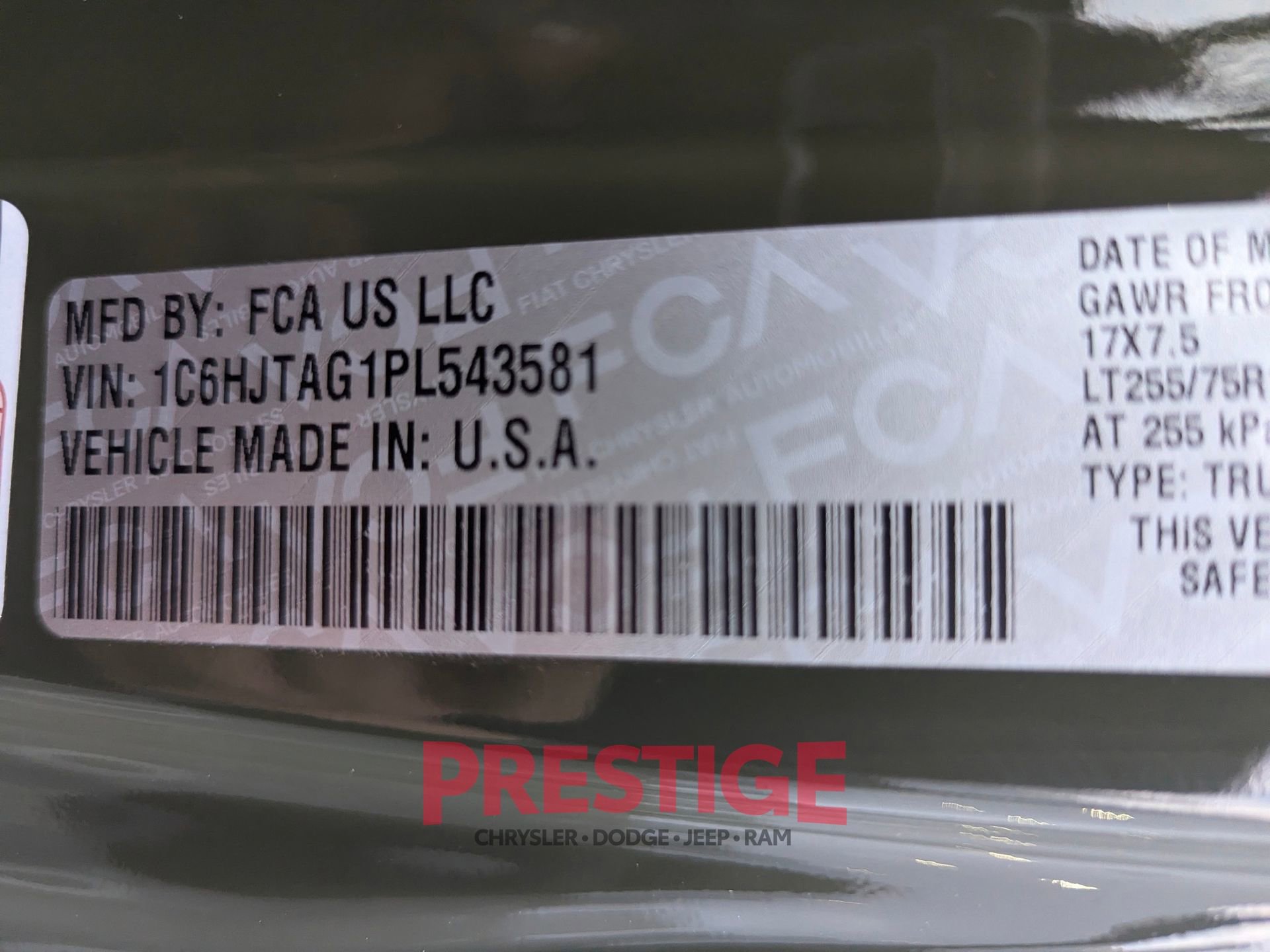 2023 Jeep Gladiator Willys