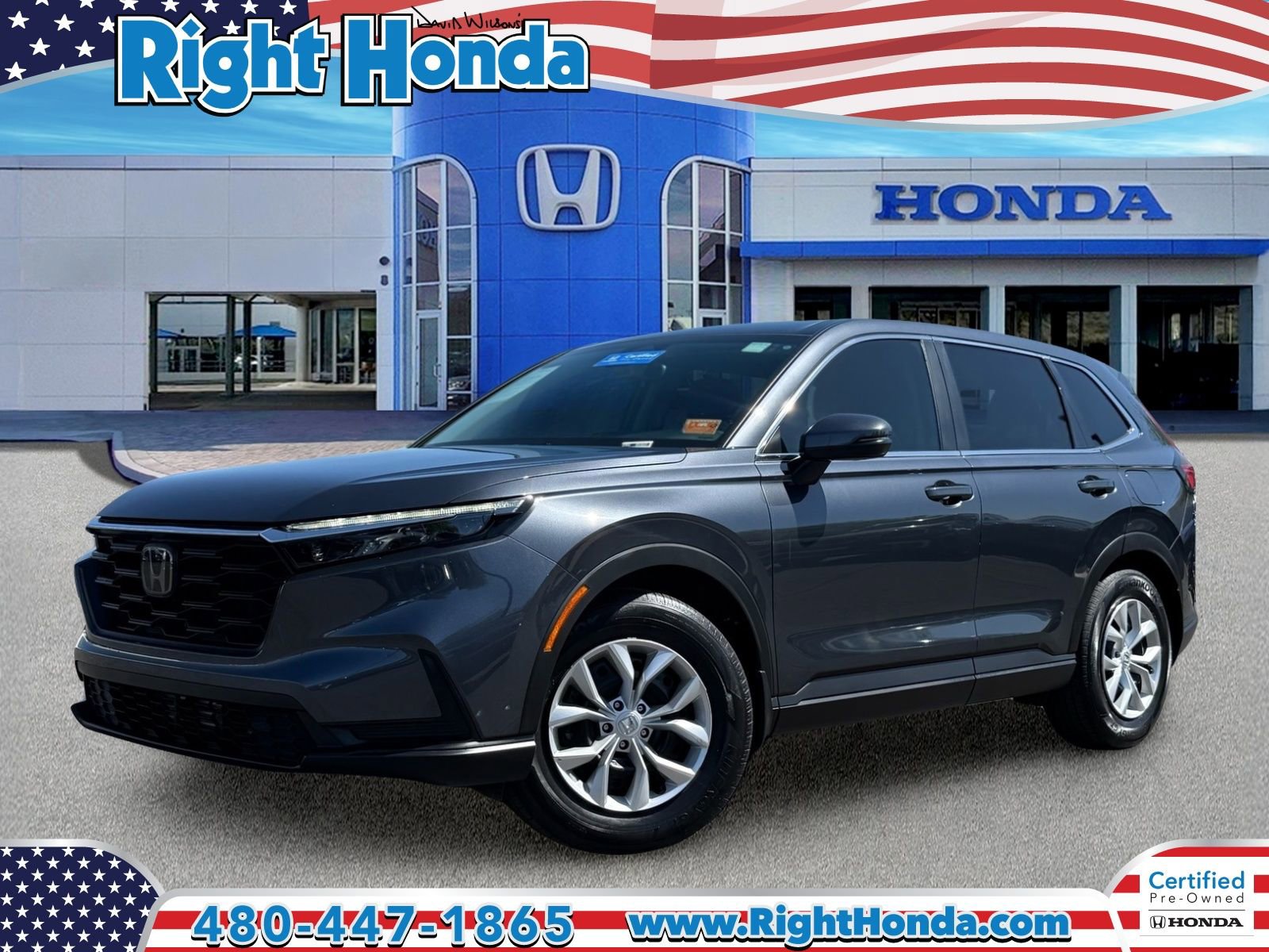 Certified 2025 Honda CR-V LX