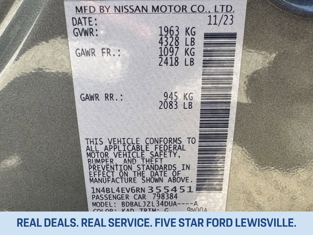 2024 Nissan Altima 2.5 SL