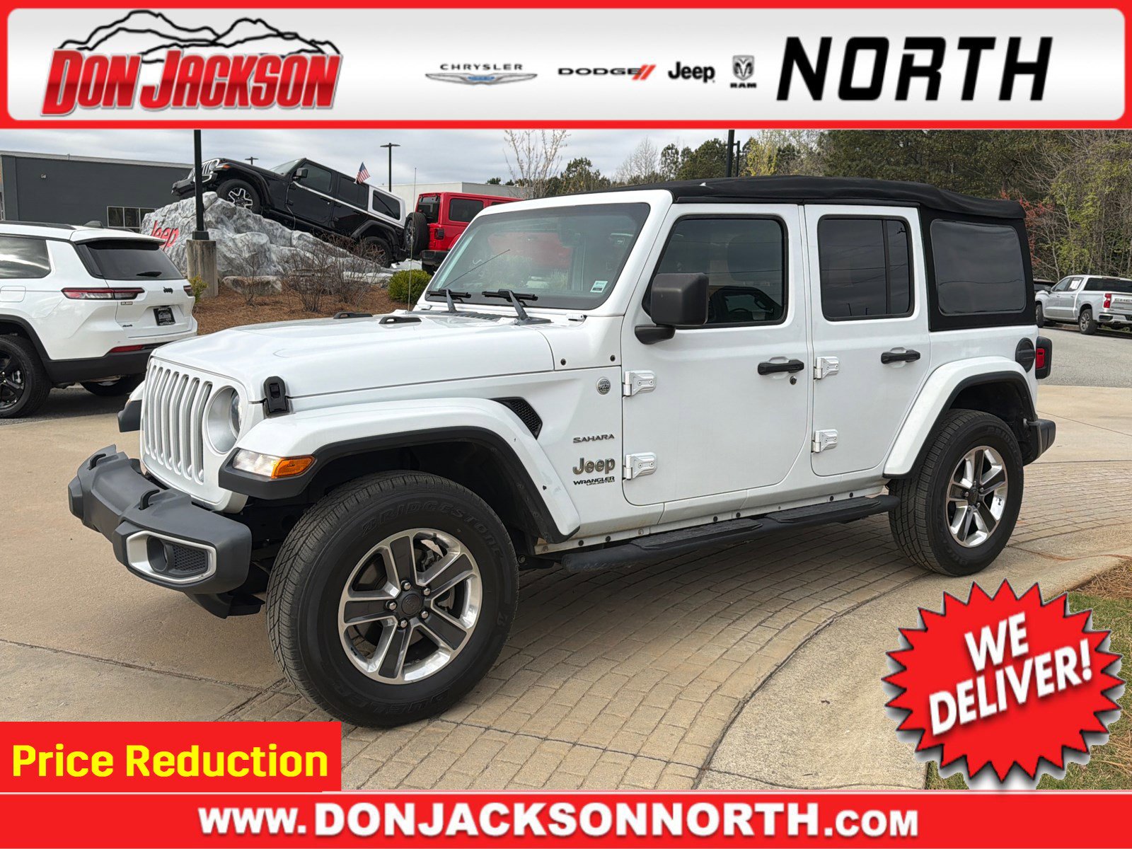 Used 2018 Jeep Wrangler Unlimited Sahara