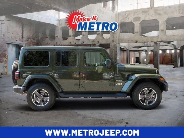 Used 2023 Jeep Wrangler Unlimited Sahara w/ LED Lighting Group
