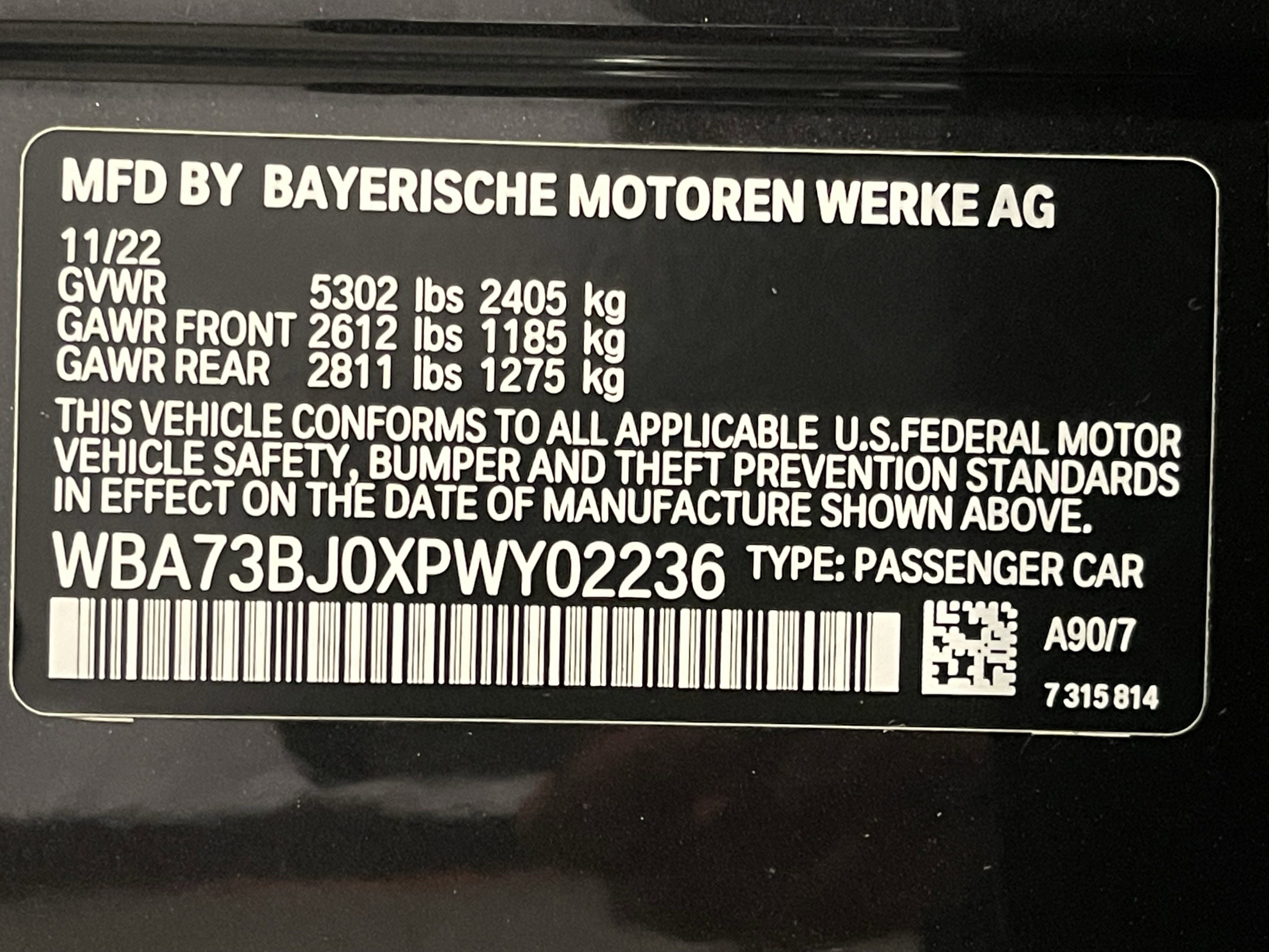 2023 BMW 540i xDrive