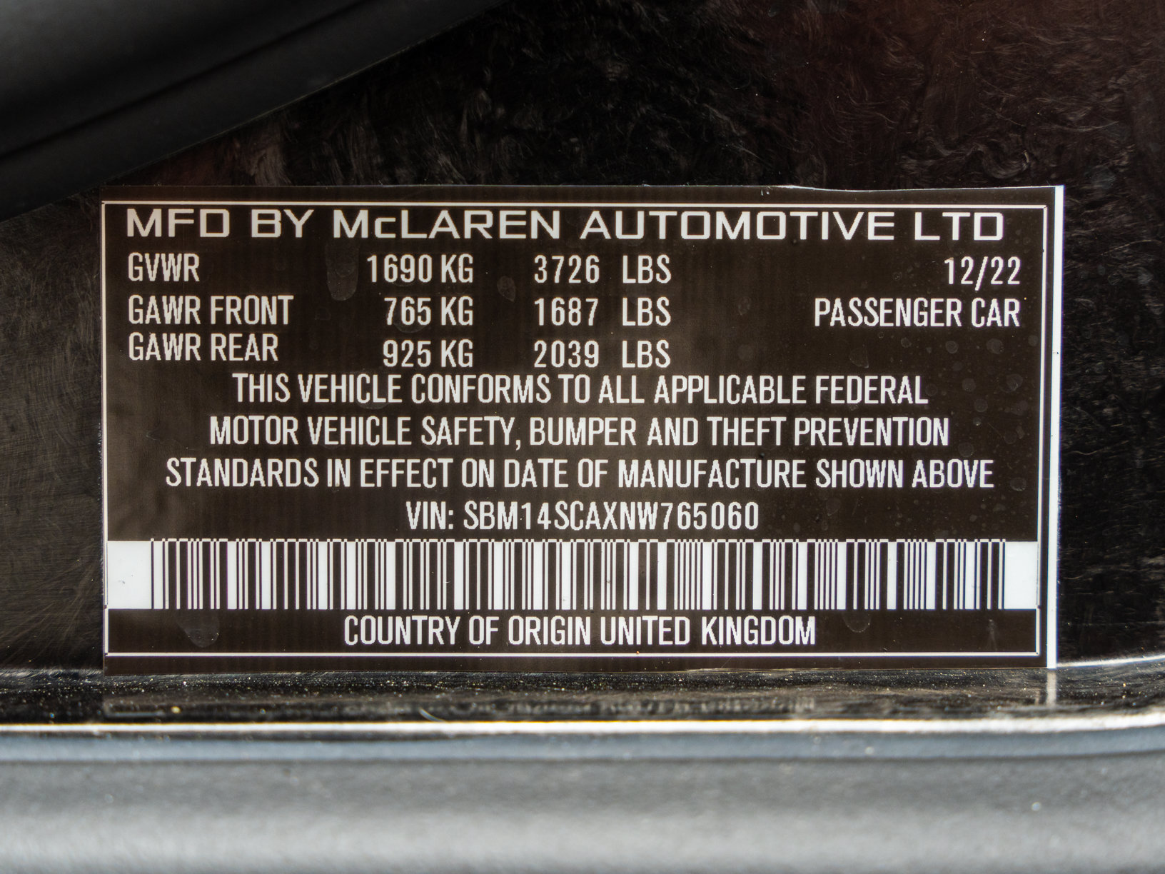 Used 2022 McLaren 765LT photo 49