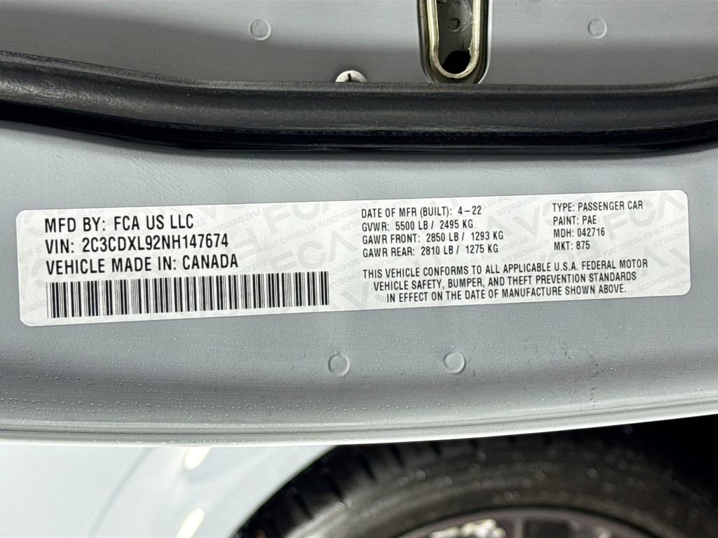 2022 Dodge Charger SRT Hellcat