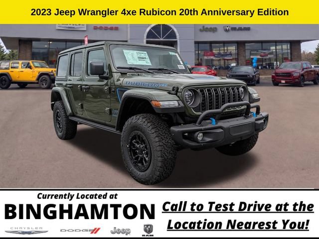 New 2023 Jeep Wrangler Unlimited Rubicon 4xe