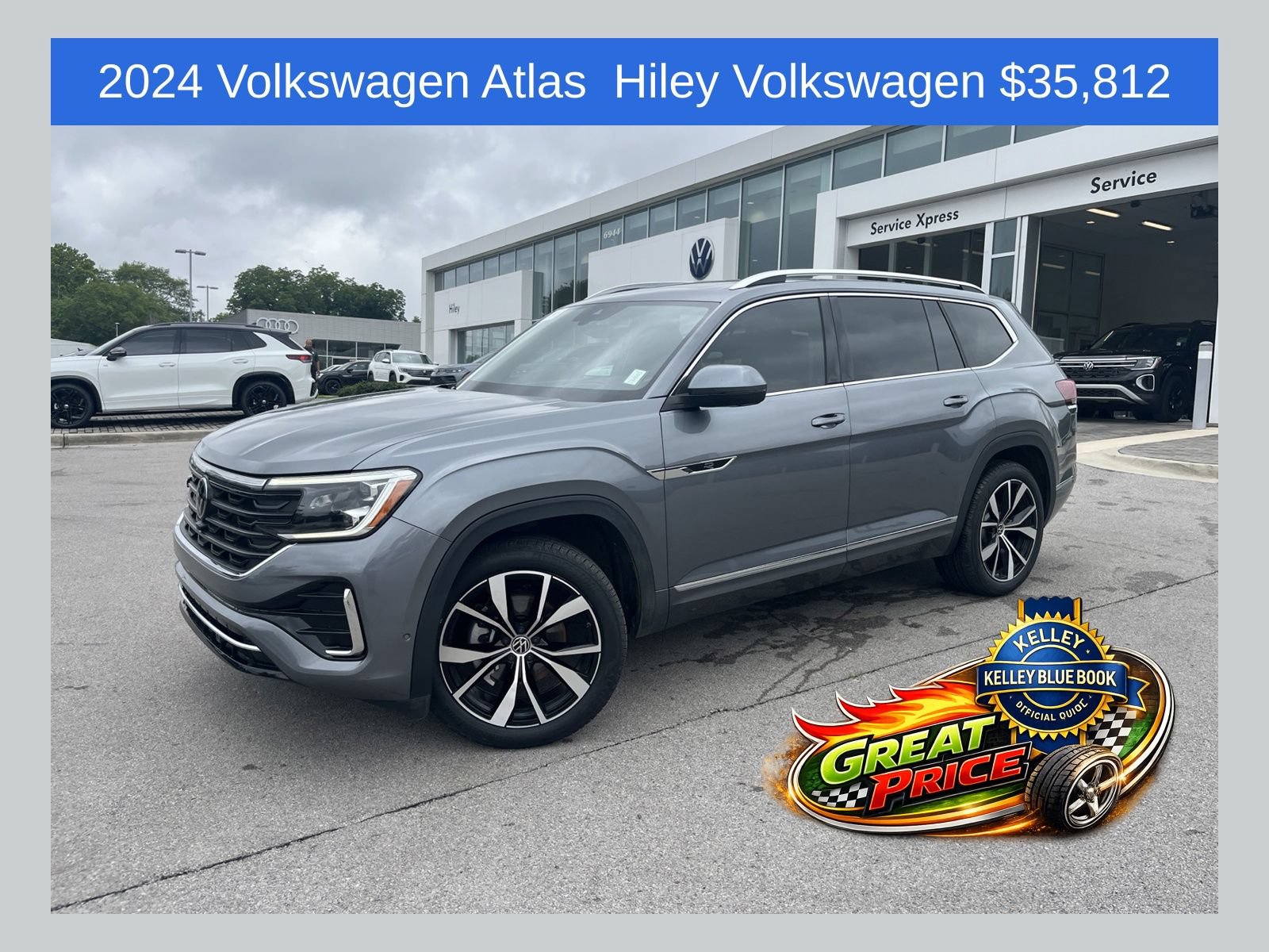Certified 2024 Volkswagen Atlas SEL Premium R-Line