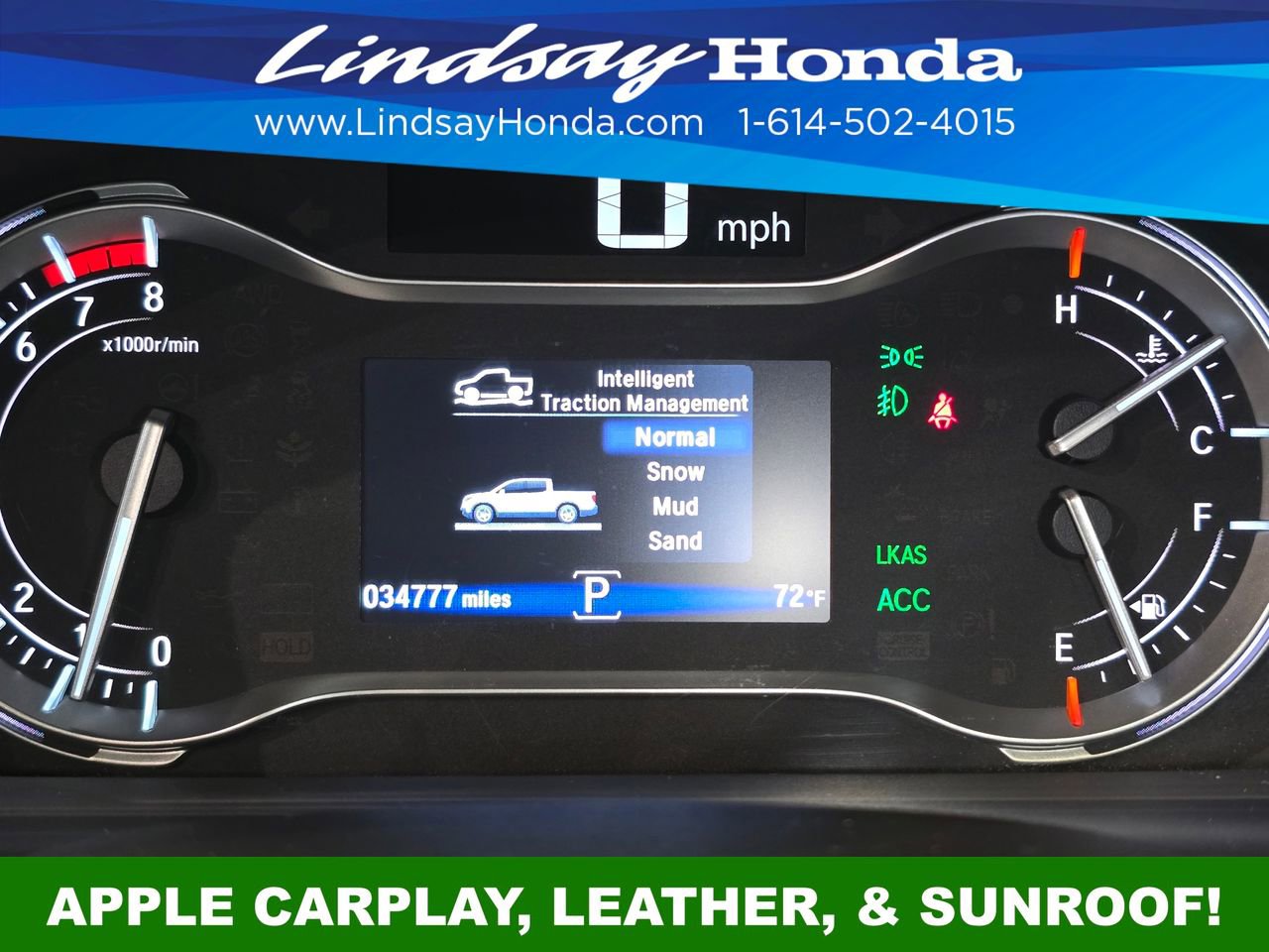 2023 Honda Ridgeline RTL