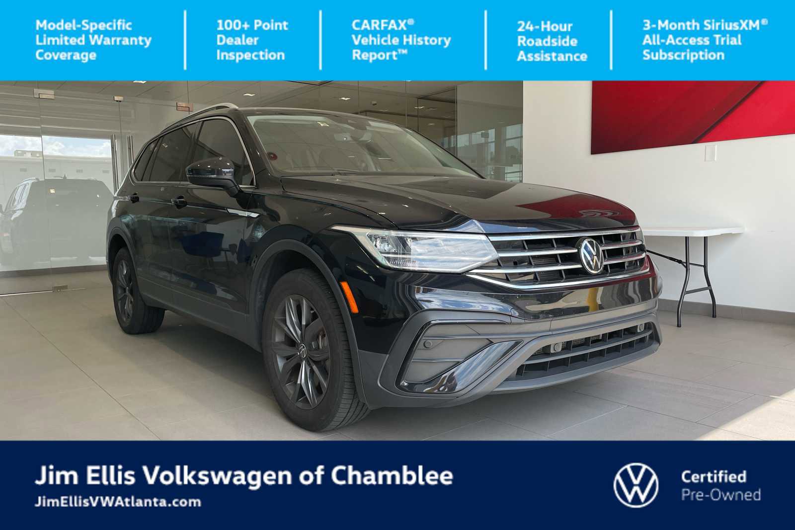 Used 2022 Volkswagen Tiguan SE w/ Panoramic Sunroof Package