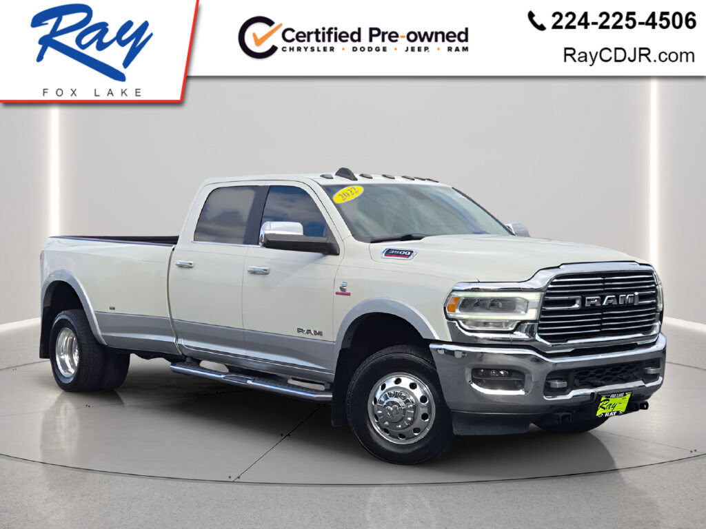 Certified 2022 RAM 3500 Laramie w/ Chrome Appearance Group