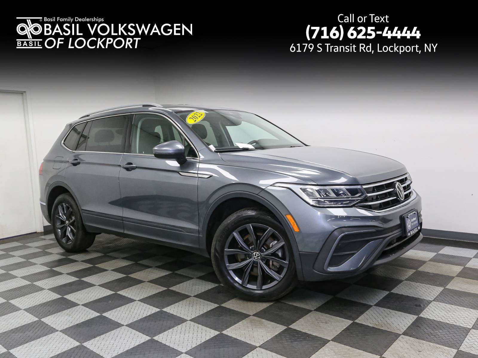 Certified 2022 Volkswagen Tiguan SE