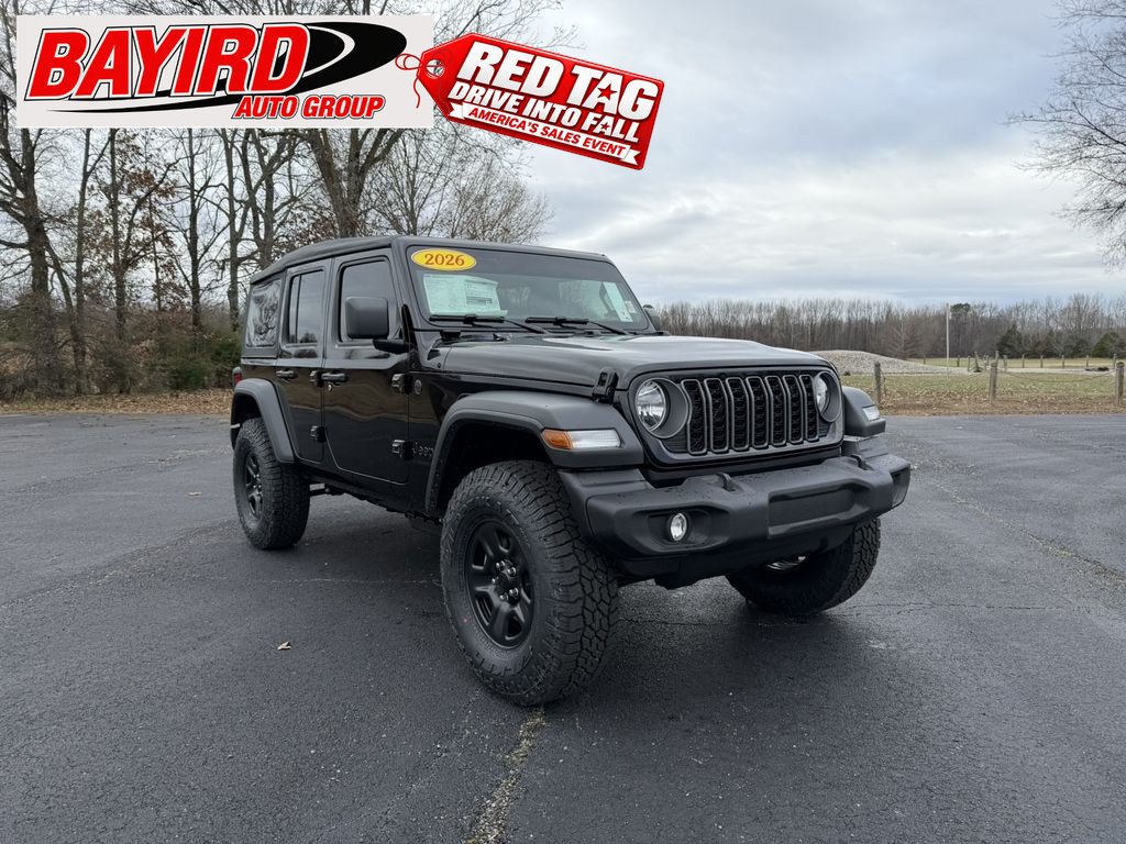 New 2026 Jeep Wrangler Unlimited Sport