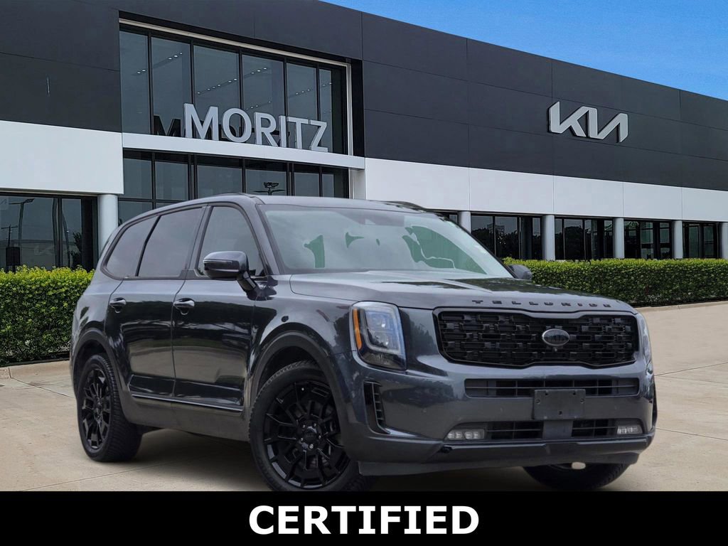 Certified 2021 Kia Telluride SX w/ Nightfall Edition Package