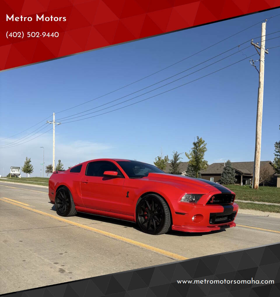 Used 2014 Ford Mustang Shelby GT500 w/ Equipment Group 821A