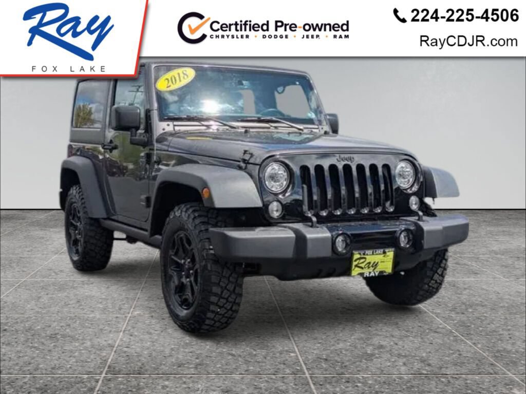 Certified 2018 Jeep Wrangler Sport