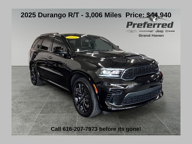 Used 2025 Dodge Durango R/T w/ Blacktop Package