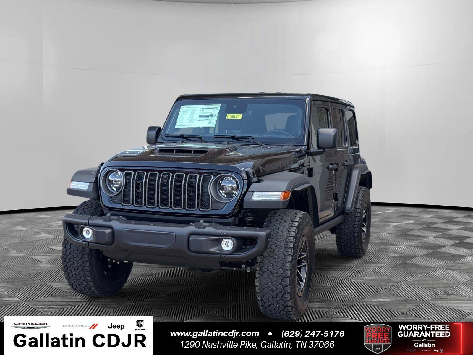 New 2026 Jeep Wrangler Unlimited Rubicon 392 w/ Quick Order Package 27X Moab
