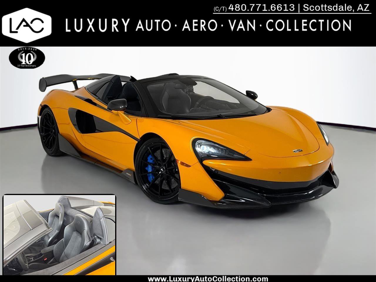 Used 2020 McLaren 600LT Spider 1