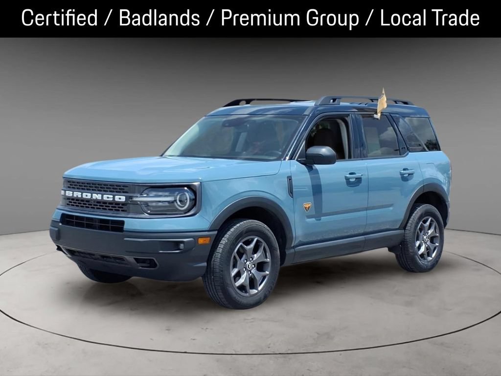 Certified 2022 Ford Bronco Sport Badlands w/ Premium Package