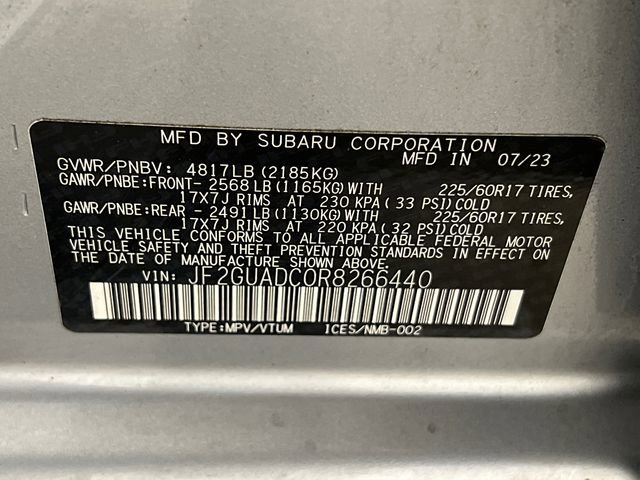 2024 Subaru Crosstrek 2.0i Premium