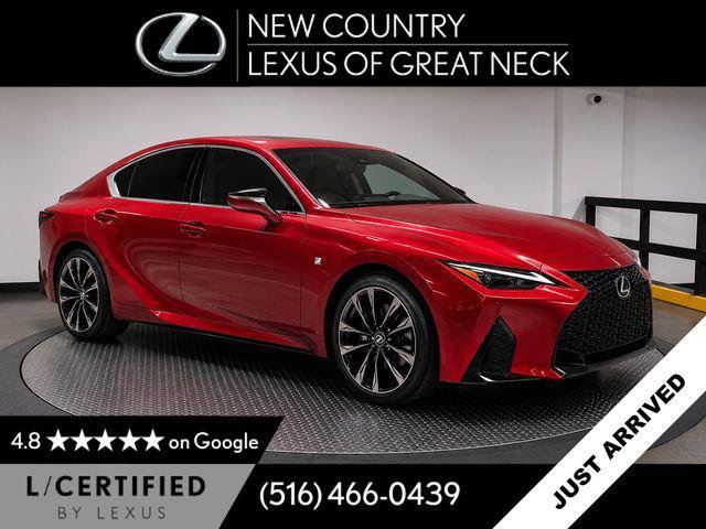 Certified 2023 Lexus IS 350 F Sport w/ Memory Package