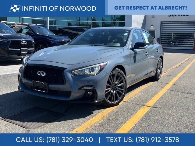 Certified 2023 INFINITI Q50 Red Sport 400
