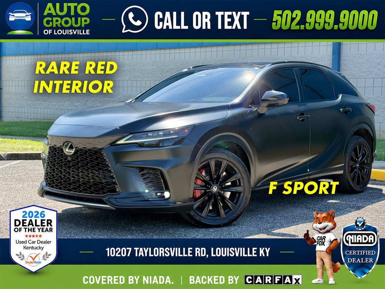 Used 2023 Lexus RX 500h F Sport w/ Accessory Package (Z1)